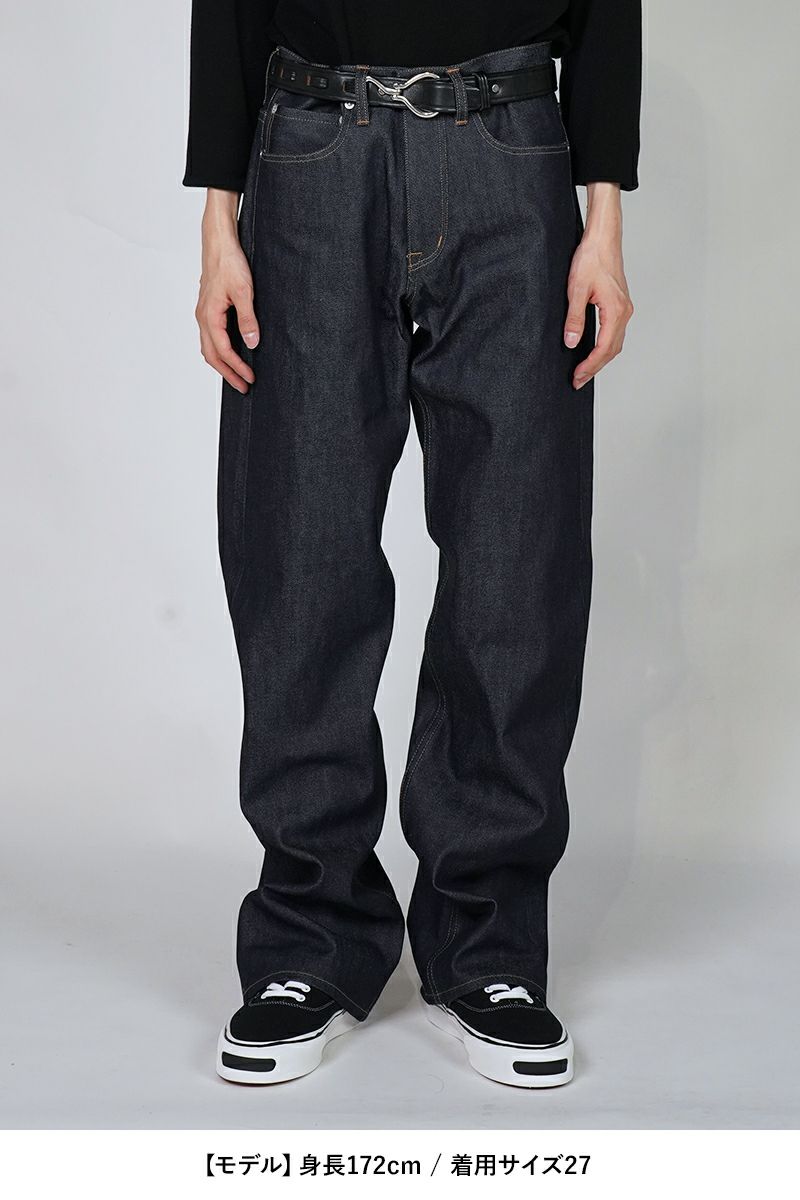 DAIRIKU(ダイリク)Straight Rigid Denim Pants ストレートリジッドデニムパンツ 25SS NW-DNM-3 -7