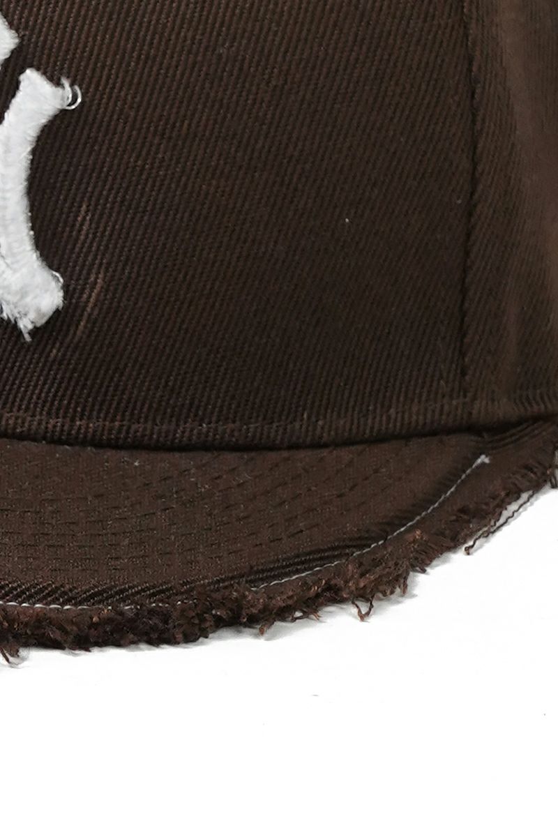 STUDIO U(スタジオユー)New York Yankees(ニューヨーク ヤンキース) NEW ERA(ニューエラ) CUSTOM FITTED DISTRESSED CAP カスタムフィットディストレスト キャップ -6