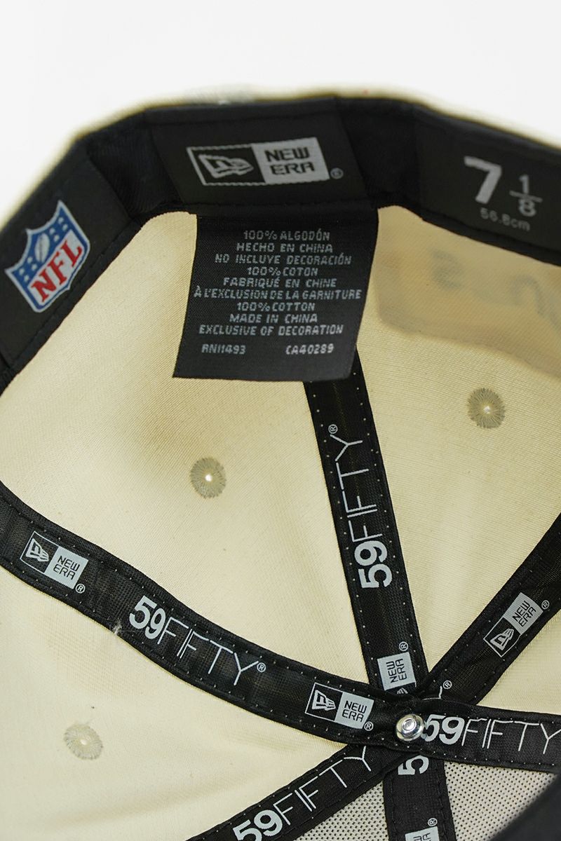 STUDIO U(スタジオユー)Las Vegas Raiders(ラスベガス レイダース) NEW ERA(ニューエラ) CUSTOM FITTED DISTRESSED CAP カスタムフィットディストレスト キャップ -12