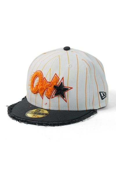 STUDIO U(スタジオユー)Orland Magic City(オーランドマジックシティー) NEW ERA(ニューエラ) CUSTOM FITTED DISTRESSED CAP カスタムフィットディストレスト キャップ