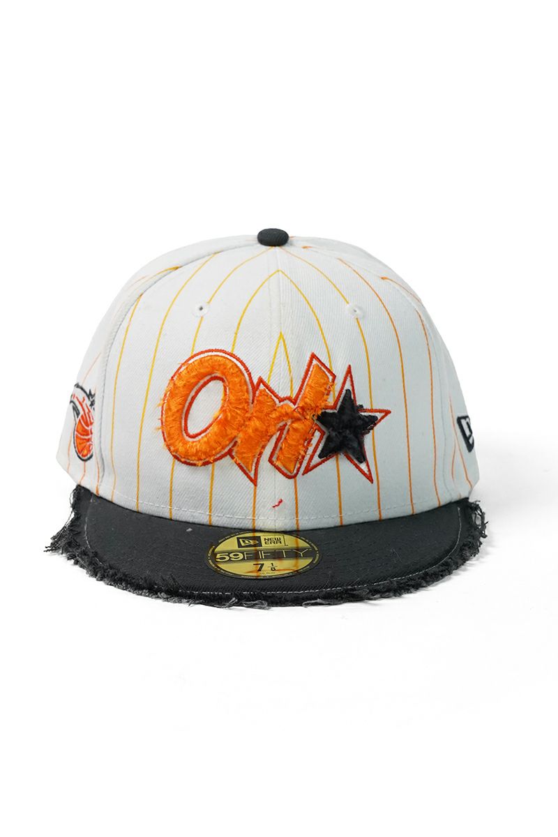 STUDIO U(スタジオユー)Orland Magic City(オーランドマジックシティー) NEW ERA(ニューエラ) CUSTOM FITTED DISTRESSED CAP カスタムフィットディストレスト キャップ -1