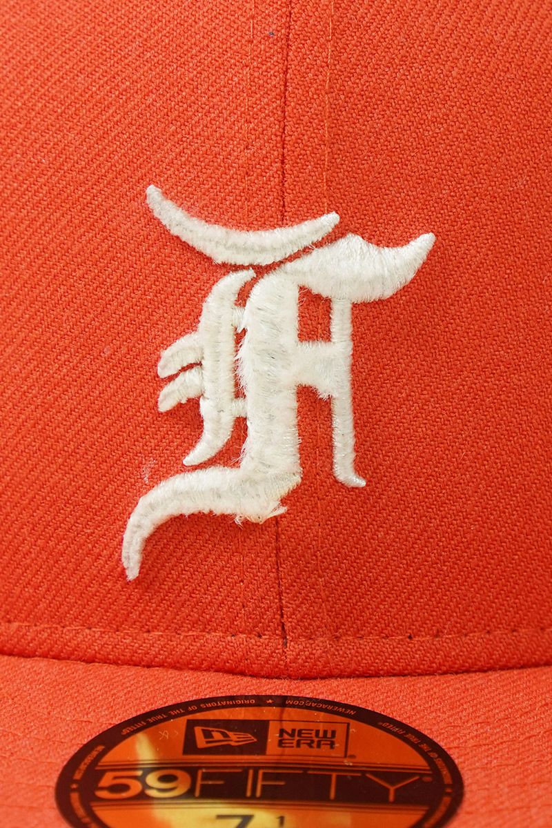STUDIO U(スタジオユー)Fear of God ESSENTIALS (フィアオブゴッド エッセンシャルズ) NEW ERA(ニューエラ) CUSTOM FITTED DISTRESSED CAP カスタムフィットディストレスト キャップ -5