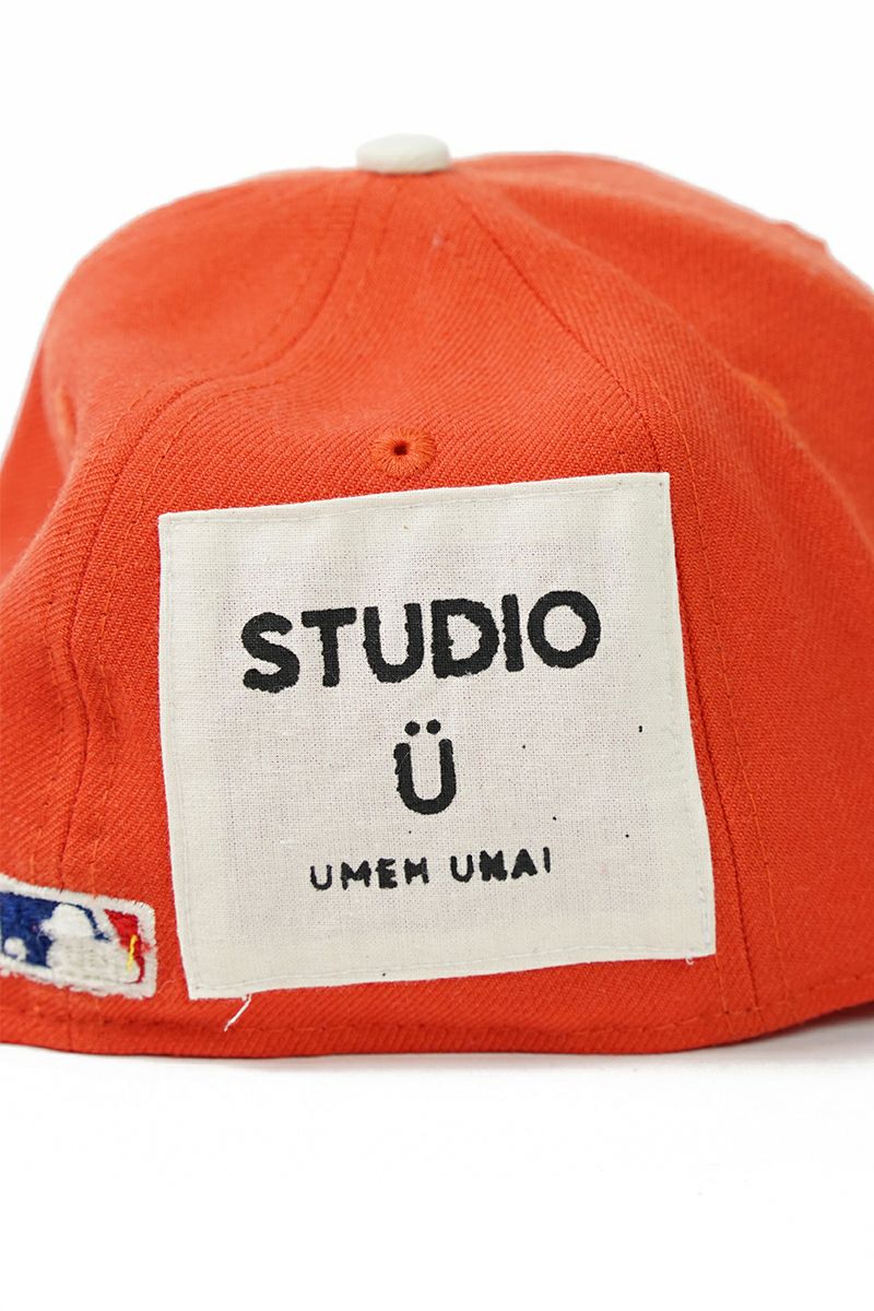 STUDIO U(スタジオユー)Fear of God ESSENTIALS (フィアオブゴッド エッセンシャルズ) NEW ERA(ニューエラ) CUSTOM FITTED DISTRESSED CAP カスタムフィットディストレスト キャップ -8