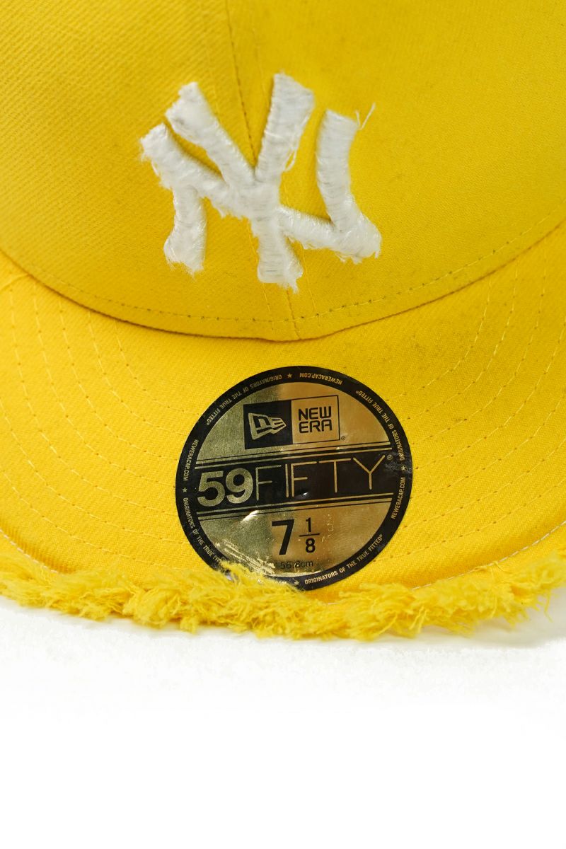 STUDIO U(スタジオユー)New York Yankees(ニューヨーク ヤンキース) NEW ERA(ニューエラ) CUSTOM FITTED DISTRESSED CAP カスタムフィットディストレスト キャップ -6