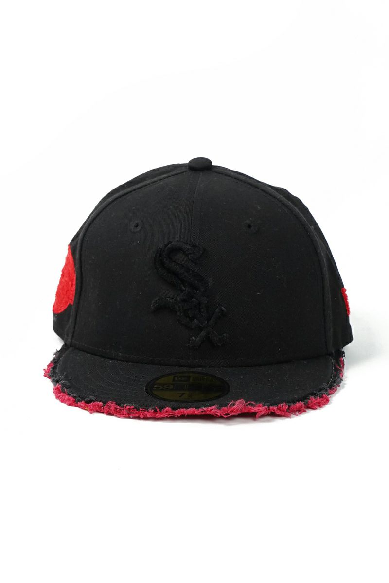 STUDIO U(スタジオユー)Chicago White Sox(シカゴ ホワイトソックス) NEW ERA(ニューエラ) CUSTOM FITTED DISTRESSED CAP カスタムフィットディストレスト キャップ -1