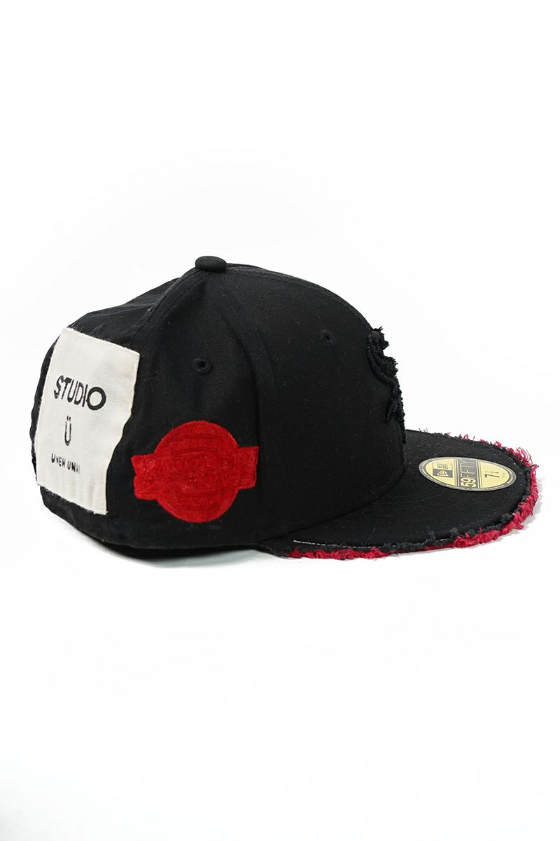 STUDIO U(スタジオユー)Chicago White Sox(シカゴ ホワイトソックス) NEW ERA(ニューエラ) CUSTOM FITTED DISTRESSED CAP カスタムフィットディストレスト キャップ -3