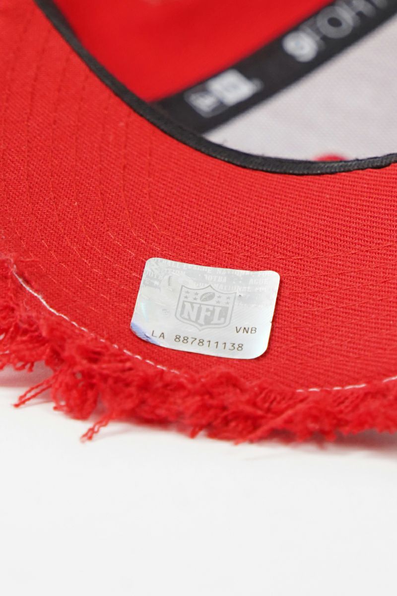 STUDIO U(スタジオユー)Kansas City Chiefs(カンザスシティ チーフス) NEW ERA(ニューエラ) CUSTOM FITTED DISTRESSED CAP カスタムフィットディストレスト キャップ -13