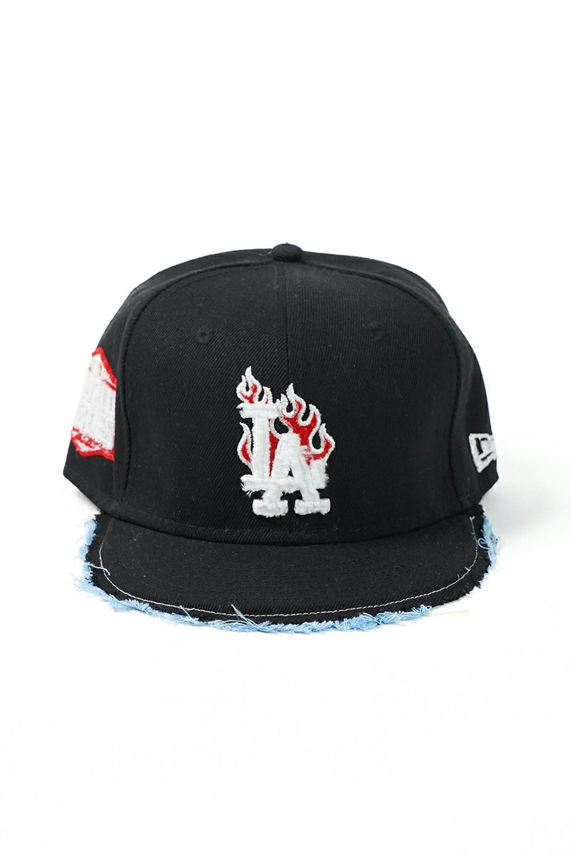 STUDIO U(スタジオユー)Los Angeles Dodgers(ロサンゼルス ドジャース) NEW ERA(ニューエラ) CUSTOM FITTED DISTRESSED CAP カスタムフィットディストレスト キャップ -1