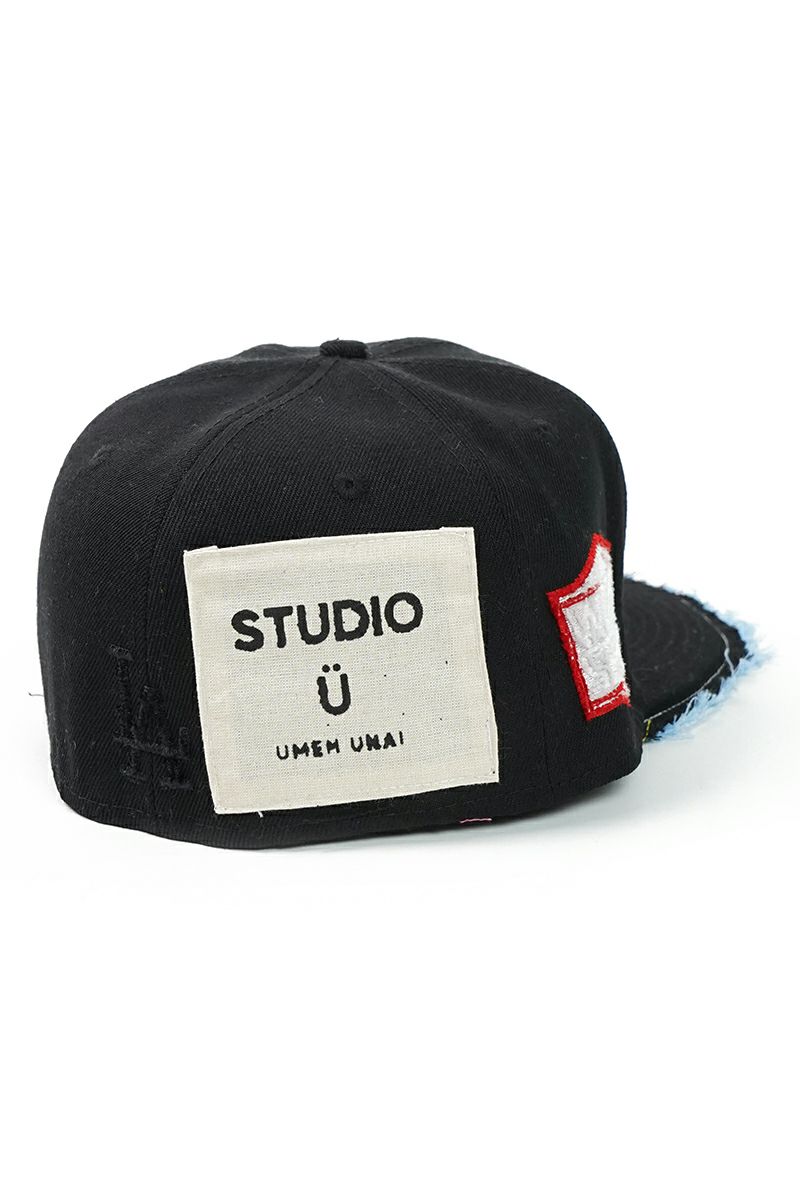 STUDIO U(スタジオユー)Los Angeles Dodgers(ロサンゼルス ドジャース) NEW ERA(ニューエラ) CUSTOM FITTED DISTRESSED CAP カスタムフィットディストレスト キャップ -4