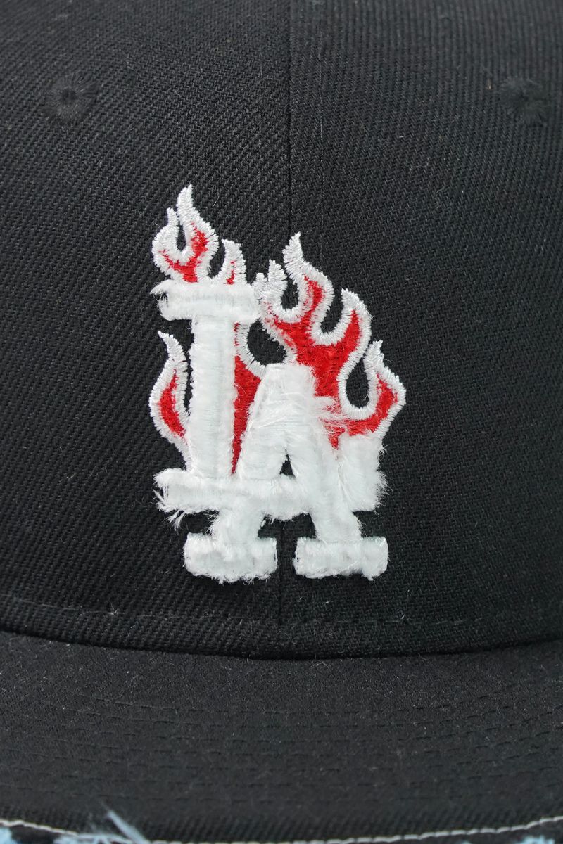 STUDIO U(スタジオユー)Los Angeles Dodgers(ロサンゼルス ドジャース) NEW ERA(ニューエラ) CUSTOM FITTED DISTRESSED CAP カスタムフィットディストレスト キャップ -6
