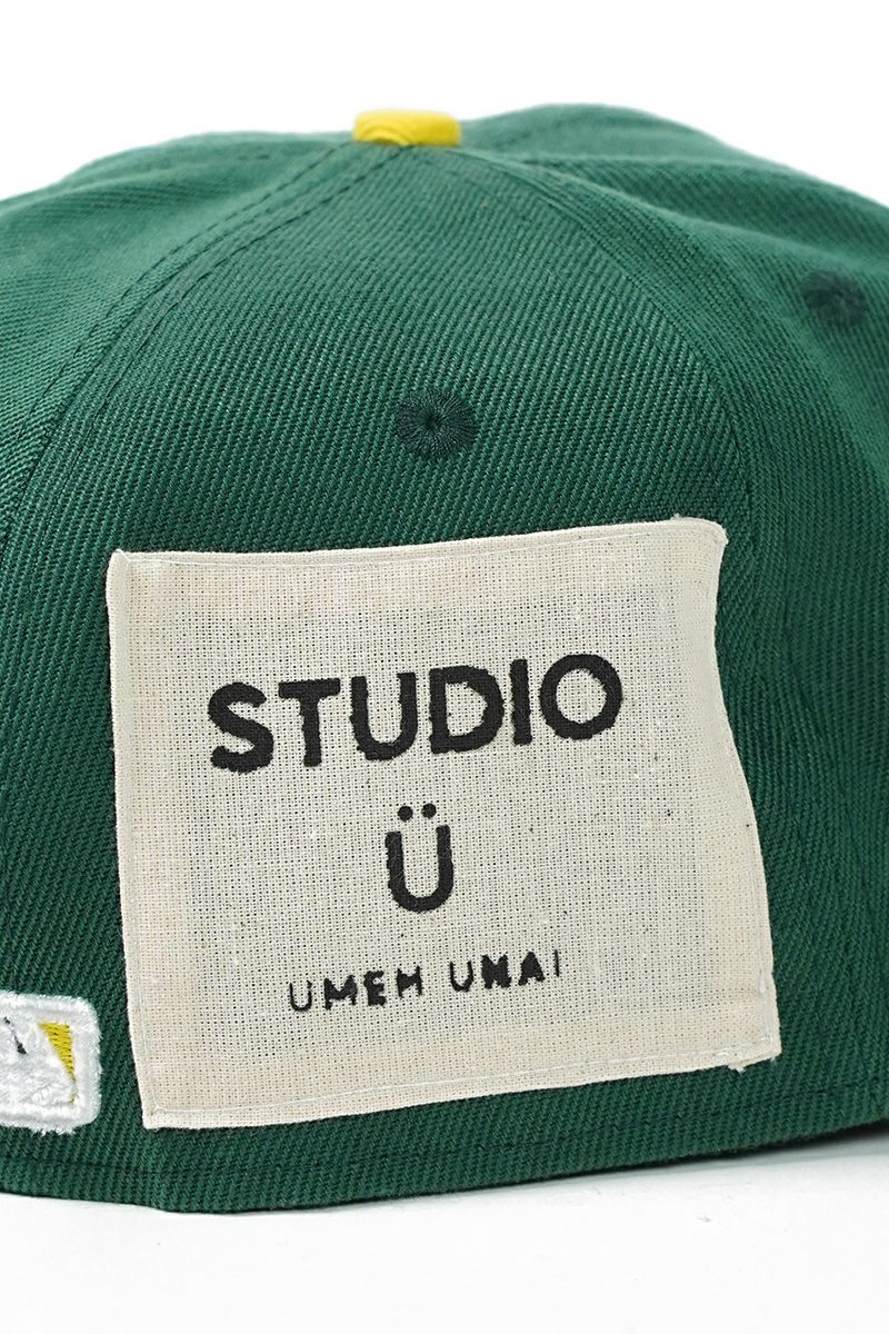 STUDIO U(スタジオユー)Oakland Athletics(オークランド アスレチックス) NEW ERA(ニューエラ) CUSTOM FITTED DISTRESSED CAP カスタムフィットディストレスト キャップ -8