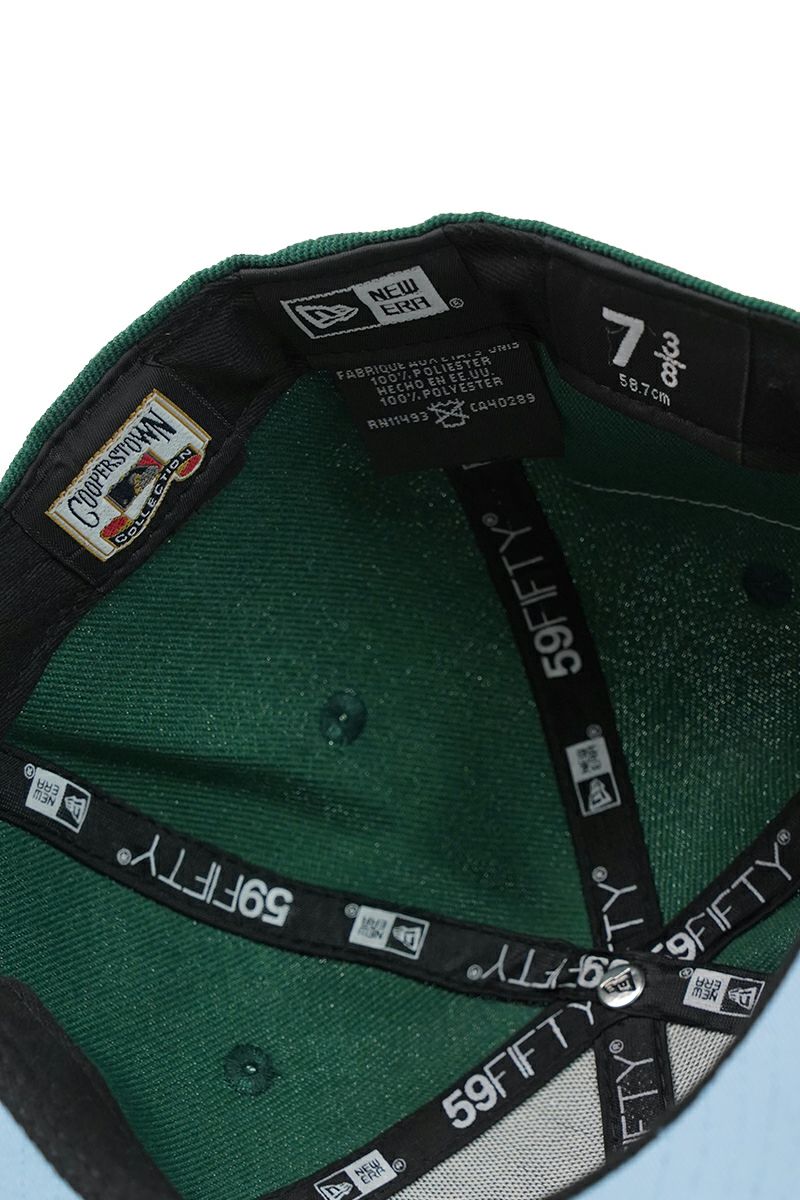 STUDIO U(スタジオユー)Oakland Athletics(オークランド アスレチックス) NEW ERA(ニューエラ) CUSTOM FITTED DISTRESSED CAP カスタムフィットディストレスト キャップ -12