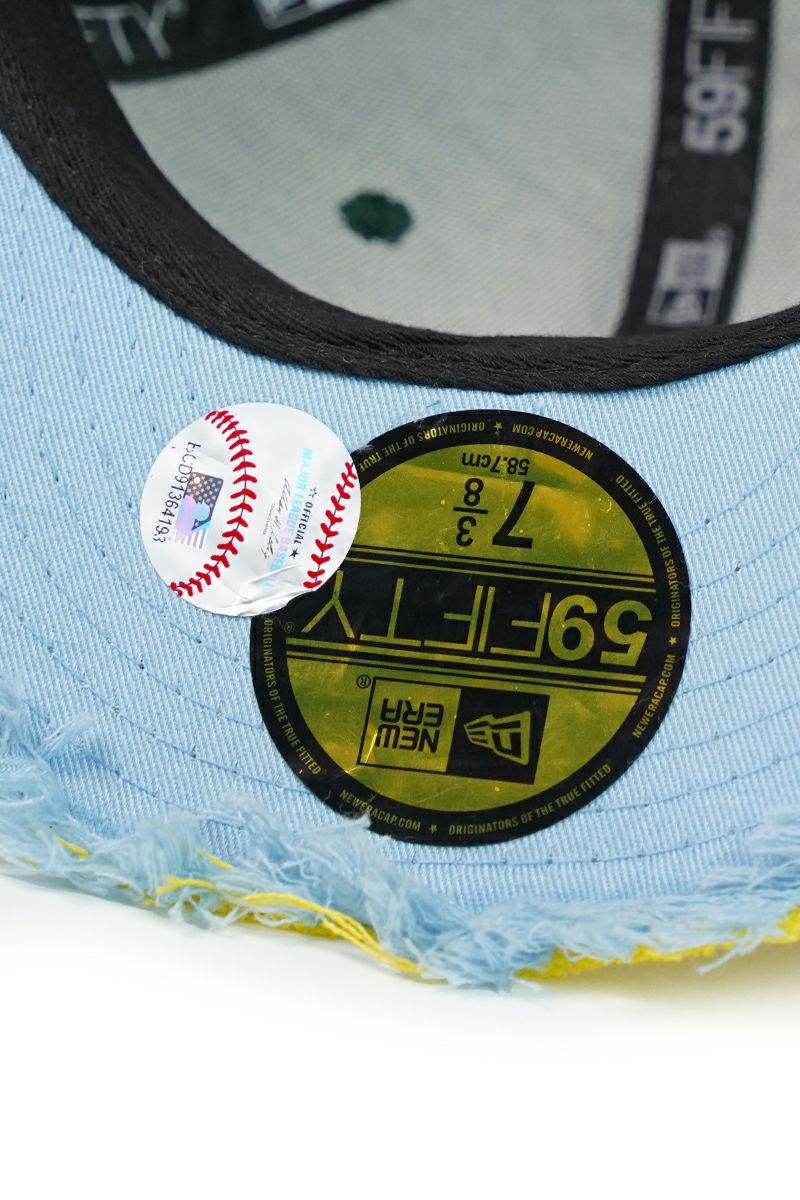 STUDIO U(スタジオユー)Oakland Athletics(オークランド アスレチックス) NEW ERA(ニューエラ) CUSTOM FITTED DISTRESSED CAP カスタムフィットディストレスト キャップ -13