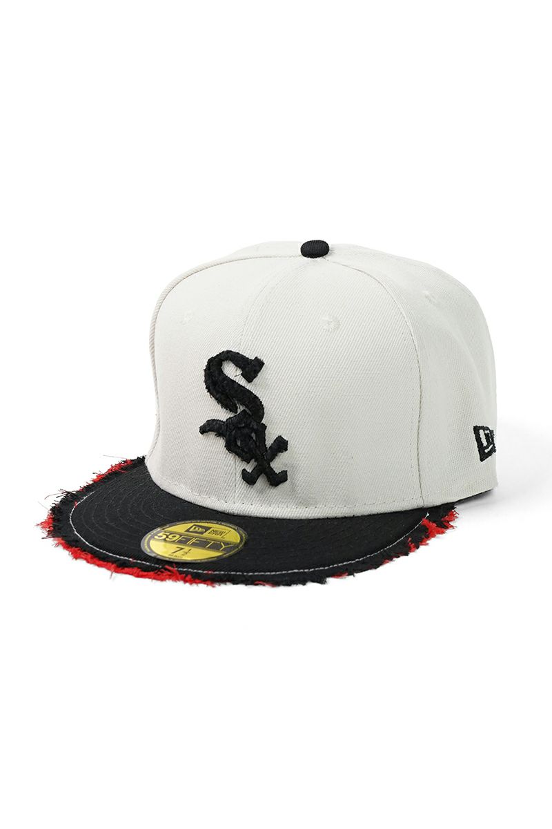 STUDIO U(スタジオユー)Chicago White Sox(シカゴ ホワイトソックス) NEW ERA(ニューエラ) CUSTOM FITTED DISTRESSED CAP カスタムフィットディストレスト キャップ