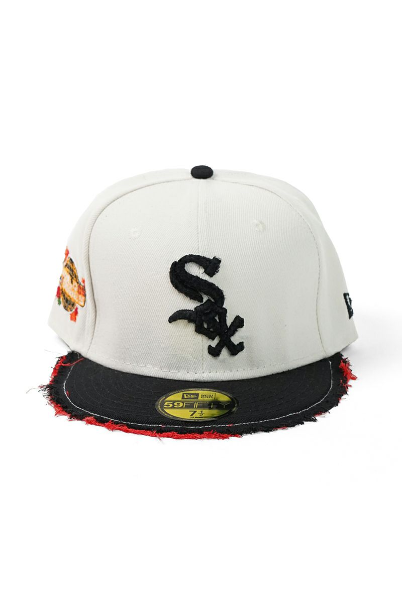 STUDIO U(スタジオユー)Chicago White Sox(シカゴ ホワイトソックス) NEW ERA(ニューエラ) CUSTOM FITTED DISTRESSED CAP カスタムフィットディストレスト キャップ -1
