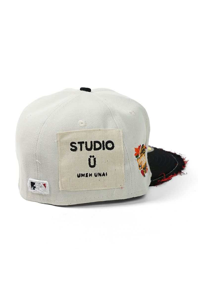 STUDIO U(スタジオユー)Chicago White Sox(シカゴ ホワイトソックス) NEW ERA(ニューエラ) CUSTOM FITTED DISTRESSED CAP カスタムフィットディストレスト キャップ -3