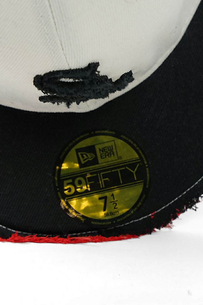 STUDIO U(スタジオユー)Chicago White Sox(シカゴ ホワイトソックス) NEW ERA(ニューエラ) CUSTOM FITTED DISTRESSED CAP カスタムフィットディストレスト キャップ -6