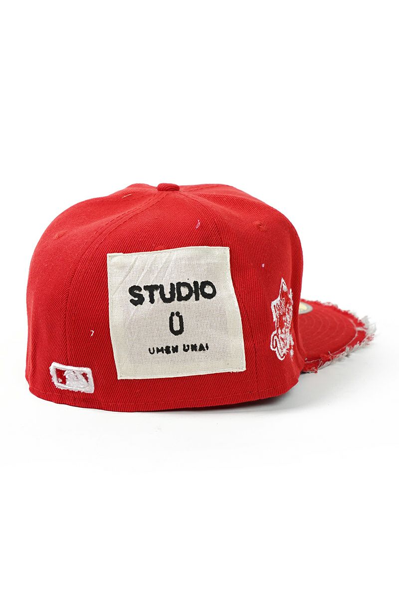 STUDIO U(スタジオユー)Los Angeles Dodgers(ロサンゼルス ドジャース) NEW ERA(ニューエラ) CUSTOM FITTED DISTRESSED CAP カスタムフィットディストレスト キャップ -3