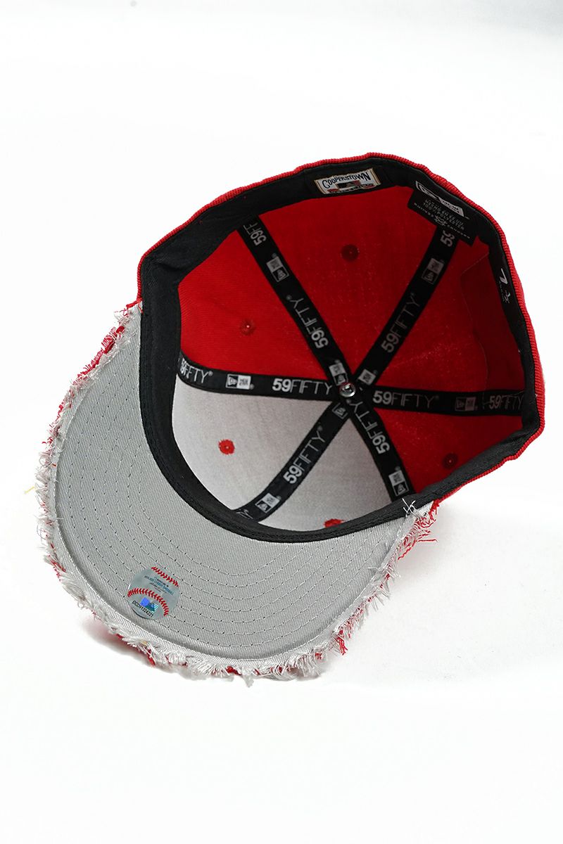 STUDIO U(スタジオユー)Los Angeles Dodgers(ロサンゼルス ドジャース) NEW ERA(ニューエラ) CUSTOM FITTED DISTRESSED CAP カスタムフィットディストレスト キャップ -4