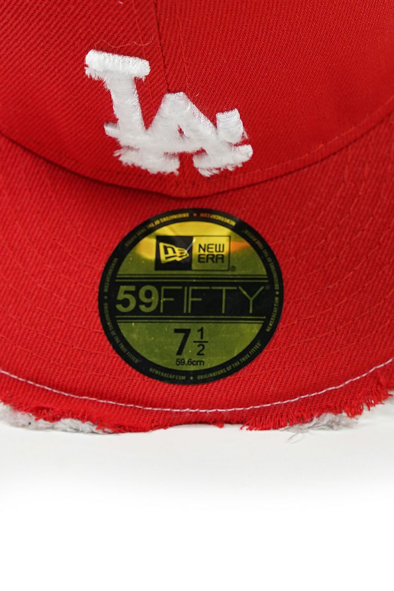 STUDIO U(スタジオユー)Los Angeles Dodgers(ロサンゼルス ドジャース) NEW ERA(ニューエラ) CUSTOM FITTED DISTRESSED CAP カスタムフィットディストレスト キャップ -6