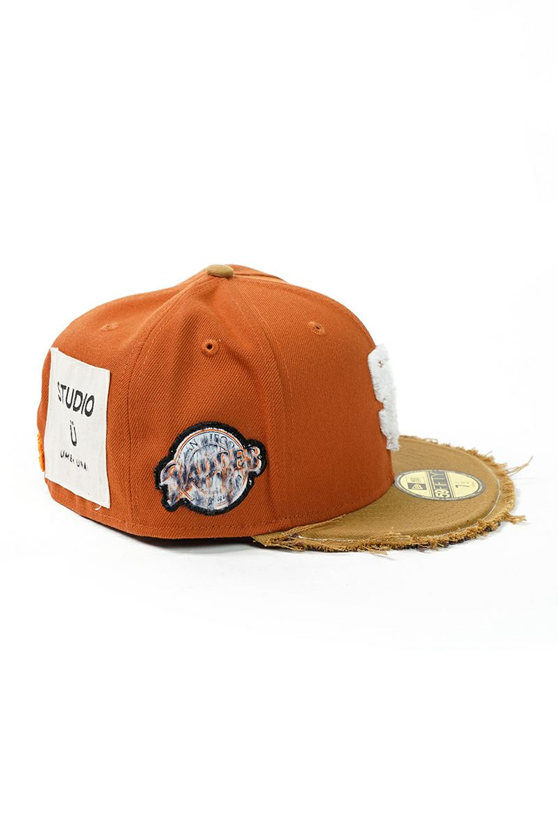 STUDIO U(スタジオユー)San Diego Padres(サンディエゴ パドレス) NEW ERA(ニューエラ) CUSTOM FITTED DISTRESSED CAP カスタムフィットディストレスト キャップ -3