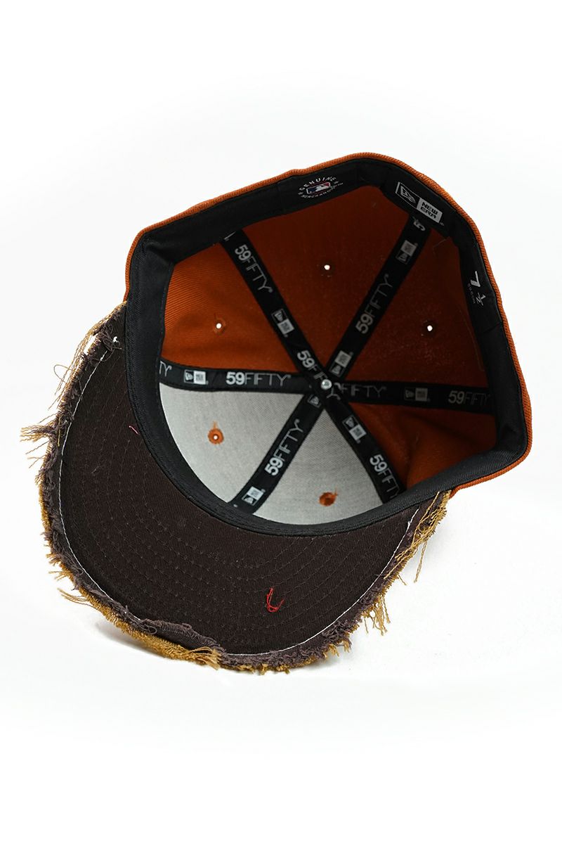 STUDIO U(スタジオユー)San Diego Padres(サンディエゴ パドレス) NEW ERA(ニューエラ) CUSTOM FITTED DISTRESSED CAP カスタムフィットディストレスト キャップ -5