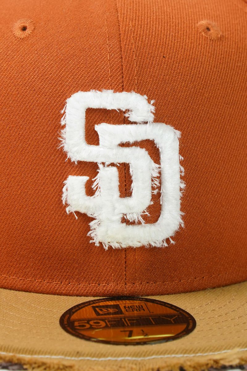 STUDIO U(スタジオユー)San Diego Padres(サンディエゴ パドレス) NEW ERA(ニューエラ) CUSTOM FITTED DISTRESSED CAP カスタムフィットディストレスト キャップ -6