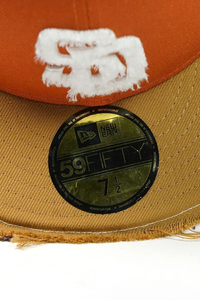 STUDIO U(スタジオユー)San Diego Padres(サンディエゴ パドレス) NEW ERA(ニューエラ) CUSTOM FITTED DISTRESSED CAP カスタムフィットディストレスト キャップ -7