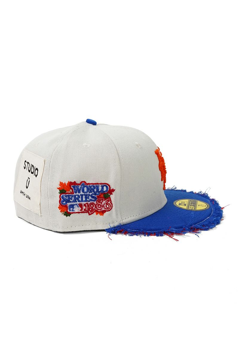 STUDIO U(スタジオユー)New York Mets(ニューヨーク メッツ) NEW ERA(ニューエラ) CUSTOM FITTED DISTRESSED CAP カスタムフィットディストレスト キャップ -3