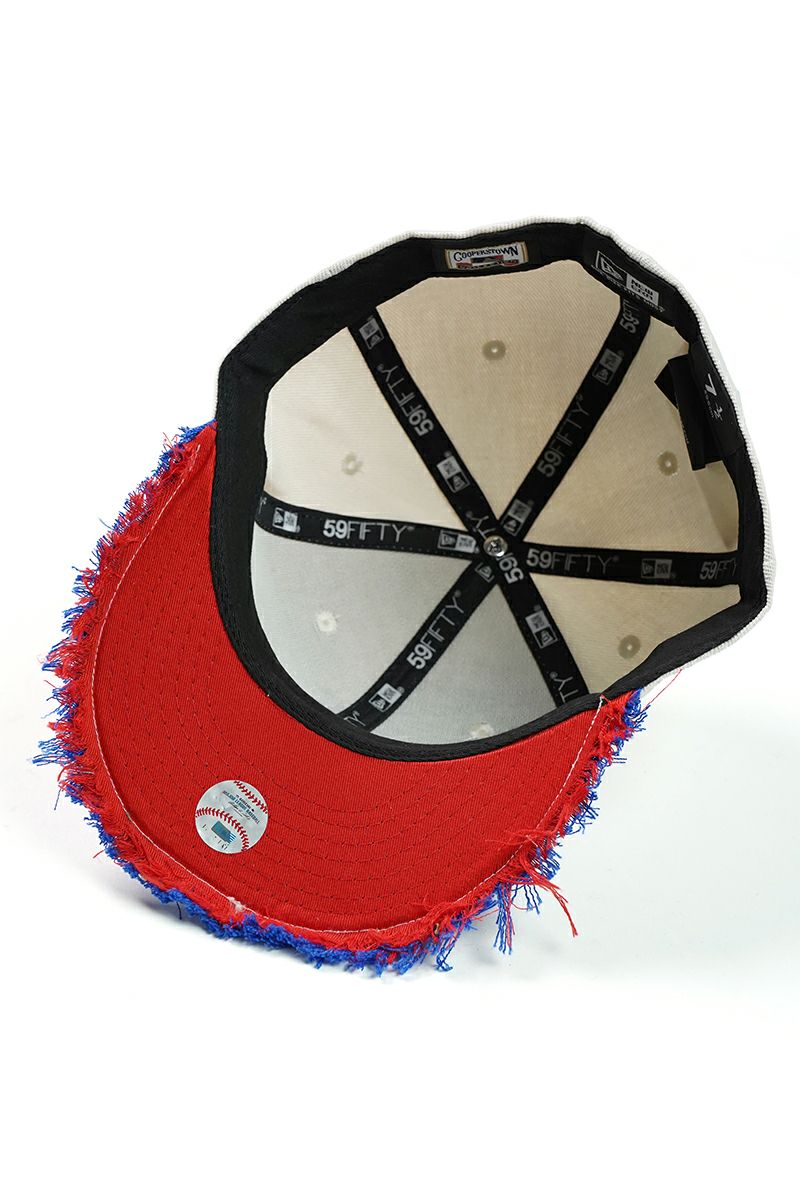 STUDIO U(スタジオユー)New York Mets(ニューヨーク メッツ) NEW ERA(ニューエラ) CUSTOM FITTED DISTRESSED CAP カスタムフィットディストレスト キャップ -5