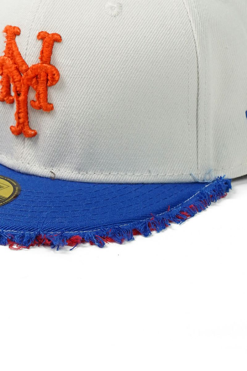 STUDIO U(スタジオユー)New York Mets(ニューヨーク メッツ) NEW ERA(ニューエラ) CUSTOM FITTED DISTRESSED CAP カスタムフィットディストレスト キャップ -8