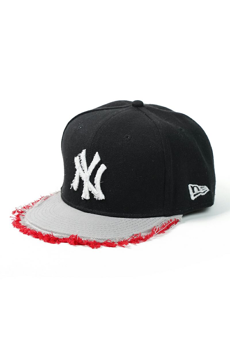 STUDIO U(スタジオユー)New York Yankees(ニューヨーク ヤンキース) NEW ERA(ニューエラ) CUSTOM FITTED DISTRESSED CAP カスタムフィットディストレスト キャップ