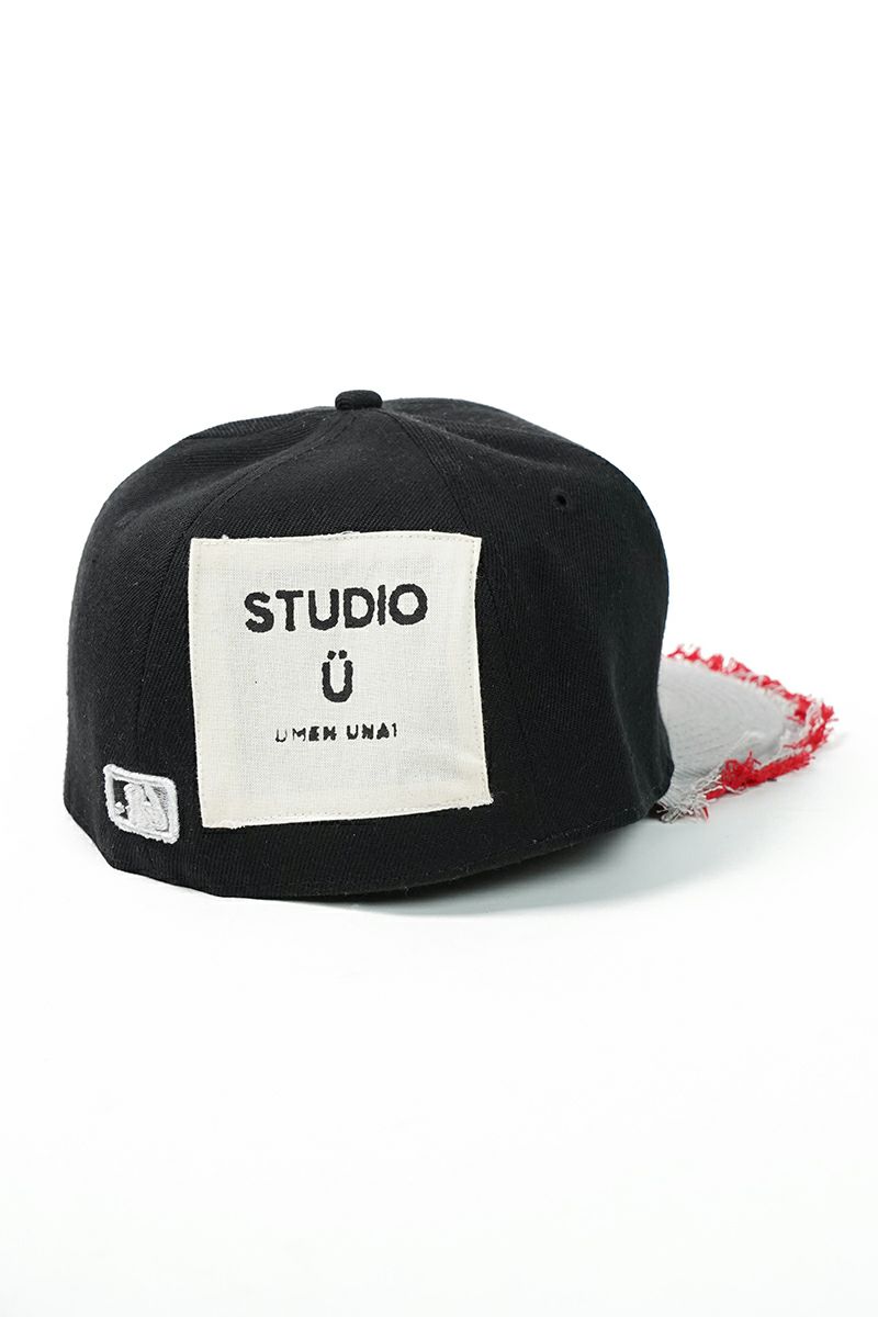 STUDIO U(スタジオユー)New York Yankees(ニューヨーク ヤンキース) NEW ERA(ニューエラ) CUSTOM FITTED DISTRESSED CAP カスタムフィットディストレスト キャップ -3