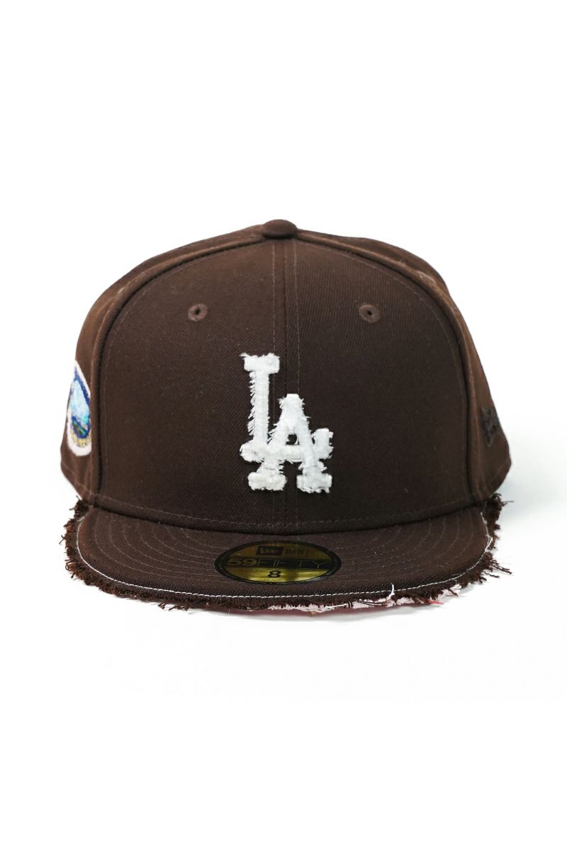 STUDIO U(スタジオユー)Los Angeles Dodgers(ロサンゼルス ドジャース) NEW ERA(ニューエラ) CUSTOM FITTED DISTRESSED CAP カスタムフィットディストレスト キャップ -1
