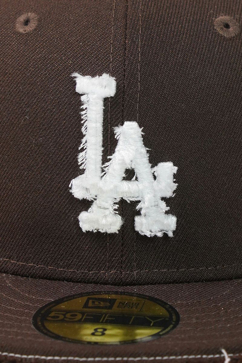 STUDIO U(スタジオユー)Los Angeles Dodgers(ロサンゼルス ドジャース) NEW ERA(ニューエラ) CUSTOM FITTED DISTRESSED CAP カスタムフィットディストレスト キャップ -5