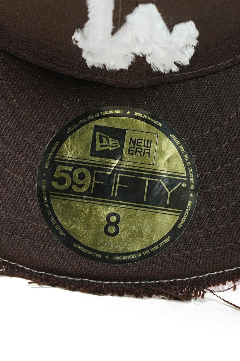 STUDIO U(スタジオユー)Los Angeles Dodgers(ロサンゼルス ドジャース) NEW ERA(ニューエラ) CUSTOM FITTED DISTRESSED CAP カスタムフィットディストレスト キャップ -6