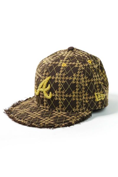 STUDIO U(スタジオユー)Atlanta Braves(アトランタ ブレーブス) NEW ERA(ニューエラ) CUSTOM FITTED DISTRESSED CAP カスタムフィットディストレスト キャップ
