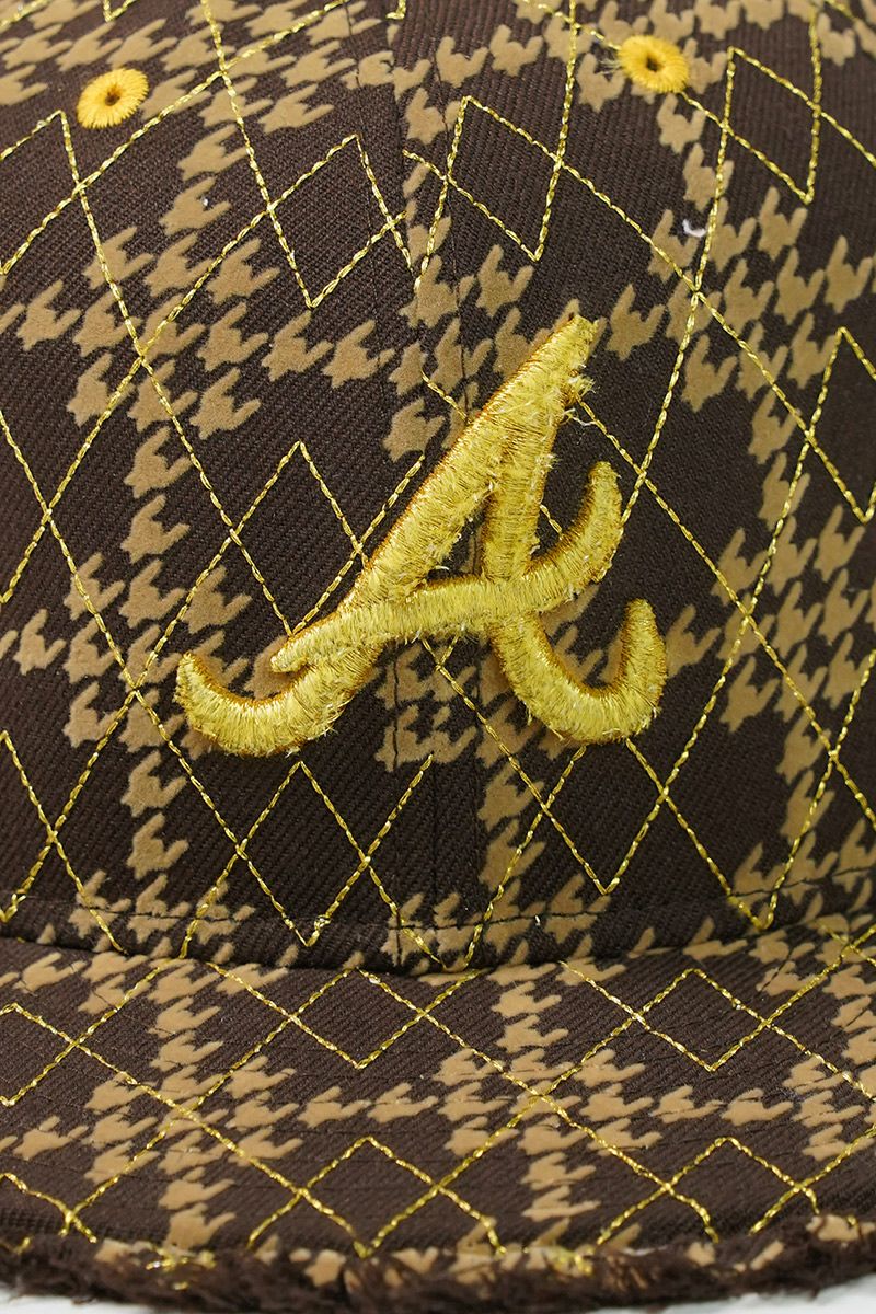 STUDIO U(スタジオユー)Atlanta Braves(アトランタ ブレーブス) NEW ERA(ニューエラ) CUSTOM FITTED DISTRESSED CAP カスタムフィットディストレスト キャップ -5