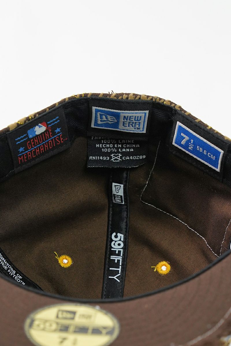 STUDIO U(スタジオユー)Atlanta Braves(アトランタ ブレーブス) NEW ERA(ニューエラ) CUSTOM FITTED DISTRESSED CAP カスタムフィットディストレスト キャップ -10