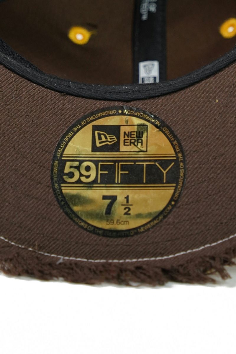 STUDIO U(スタジオユー)Atlanta Braves(アトランタ ブレーブス) NEW ERA(ニューエラ) CUSTOM FITTED DISTRESSED CAP カスタムフィットディストレスト キャップ -11