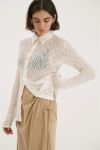 CLANE(クラネ)LADY LACE SHIRT レディーレースシャツ 18105-1102 -4