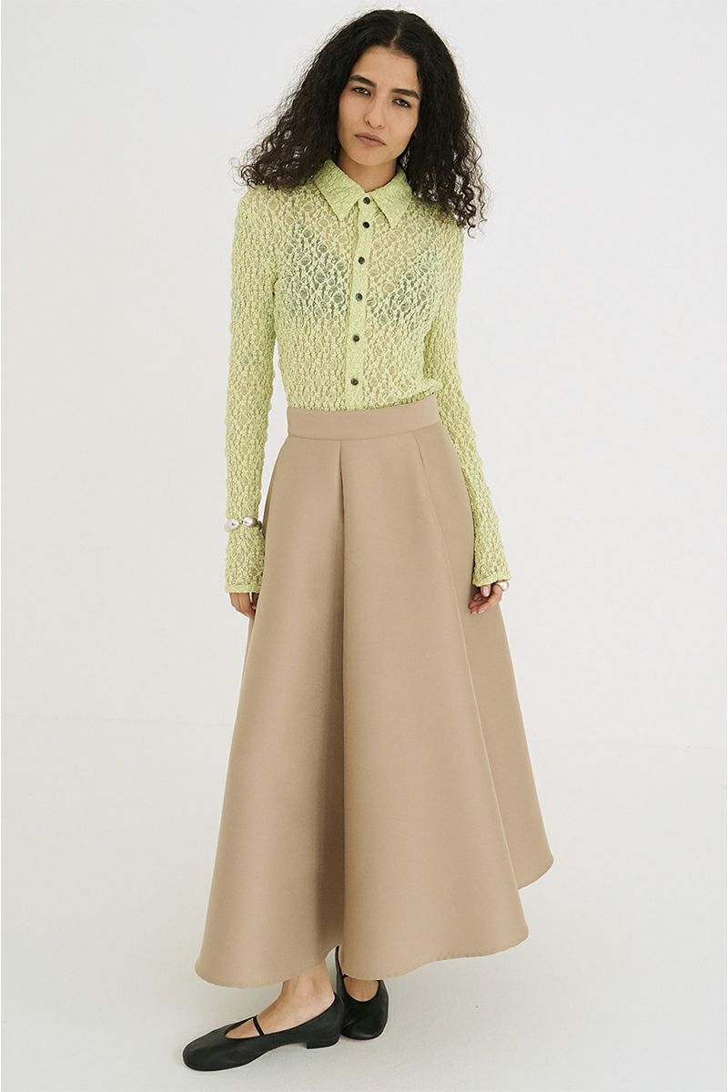 CLANE(クラネ)LADY LACE SHIRT レディーレースシャツ 18105-1102 -7