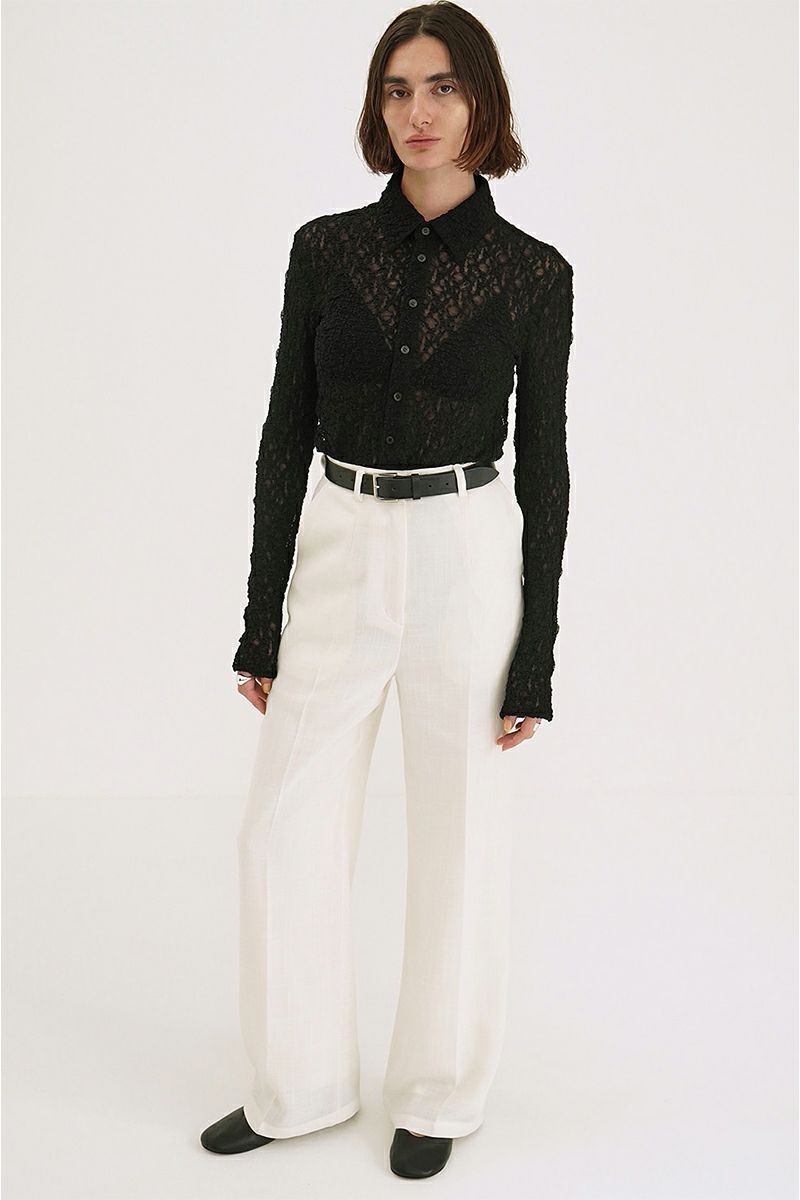 CLANE(クラネ)LADY LACE SHIRT レディーレースシャツ 18105-1102 -13