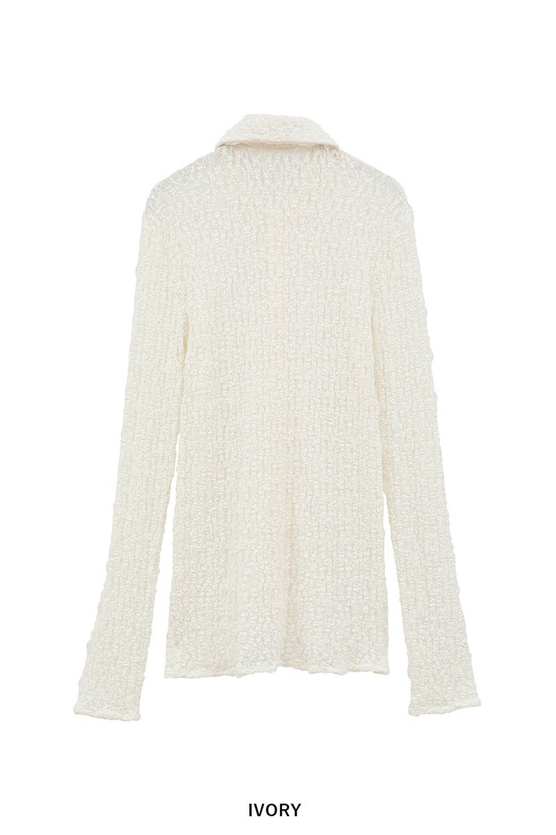 CLANE(クラネ)LADY LACE SHIRT レディーレースシャツ 18105-1102 -27