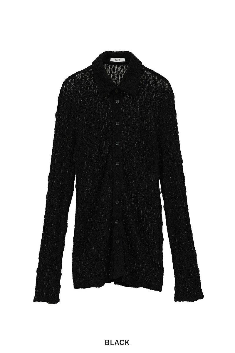 CLANE(クラネ)LADY LACE SHIRT レディーレースシャツ 18105-1102 -29