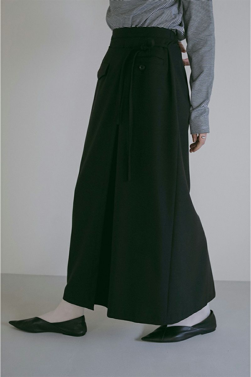 MANOF(マノフ)LINE WRAP SKIRT ラインラップスカート 88109-6012 -11