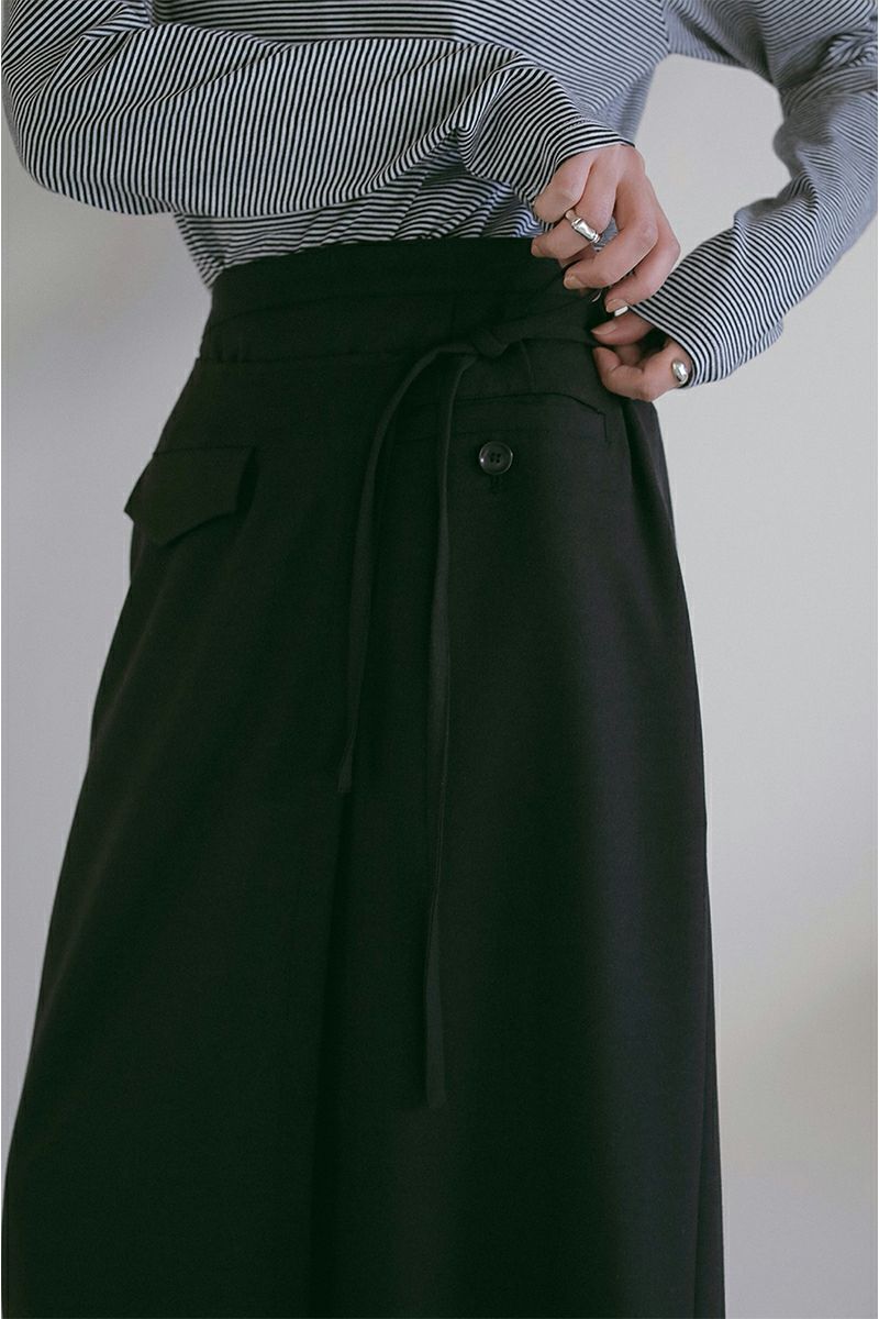 MANOF(マノフ)LINE WRAP SKIRT ラインラップスカート 88109-6012 -13
