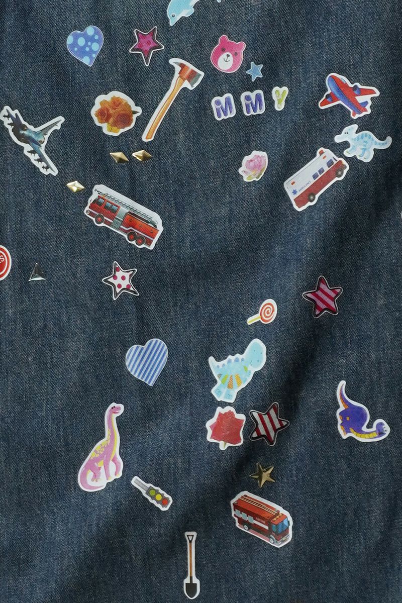 Maison MIHARA YASUHIRO(メゾン ミハラヤスヒロ)HUGE DETAIL STICKER JEANS フュージ ディティールステッカージーンズ B14PT072 -22