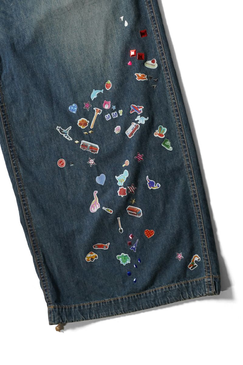 ミハラヤスヒロ HUGE DETAIL STICKER JEANS ミハラヤスヒロ HUGE DETAIL STICKER JEANS - メルカリ