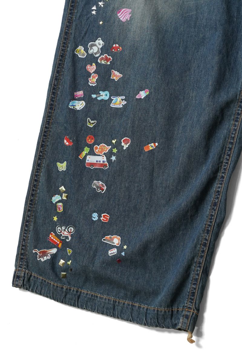 ミハラヤスヒロ HUGE DETAIL STICKER JEANS MIHARA YASUHIRO/ミハラヤスヒロ】HUGE DETAIL STICKER JEANS